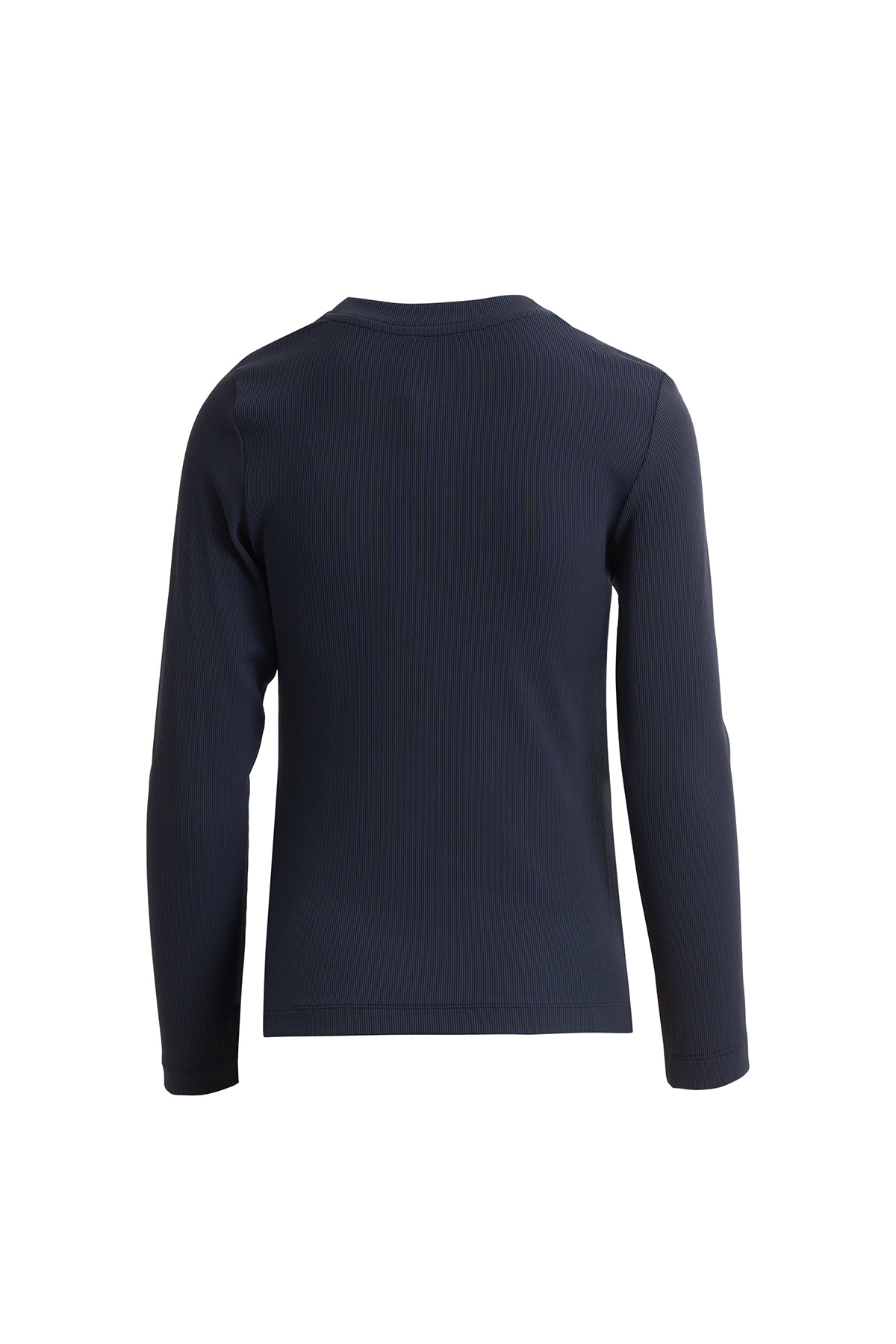 Simli Nakış Detaylı Ve İşlemeli Lcivert T-shirt