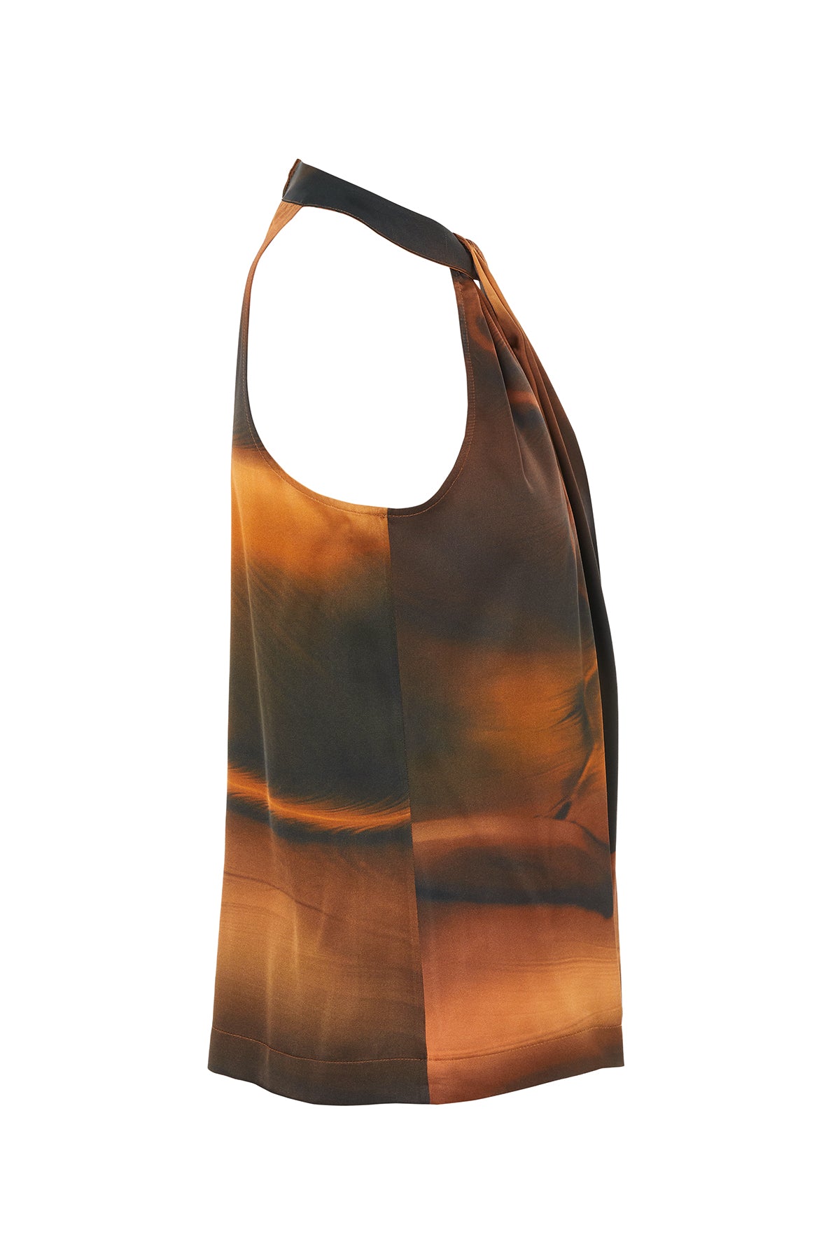 Önü Tokalı Arka Orta Düğmeli Kadın Bluz