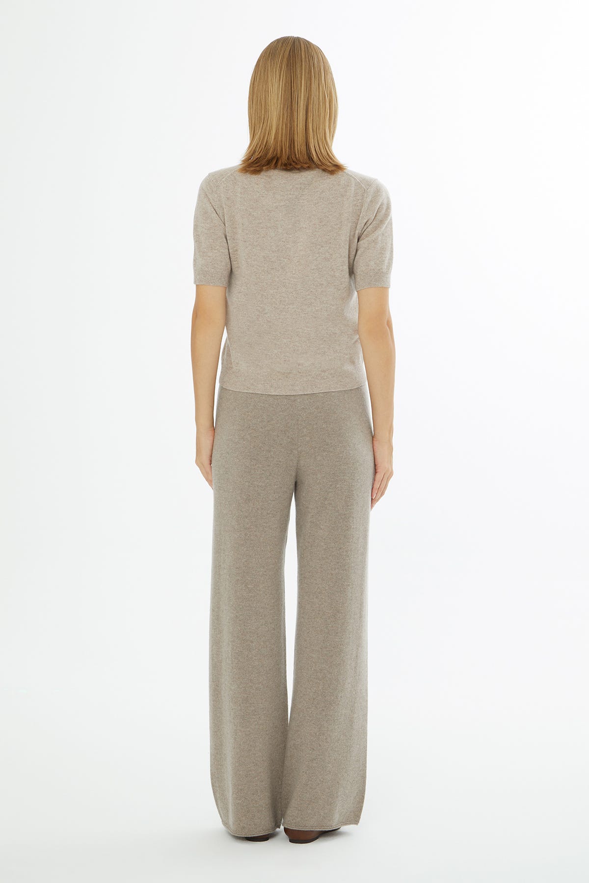 Yuvarlak Yakalı Kısa Kollu Triko