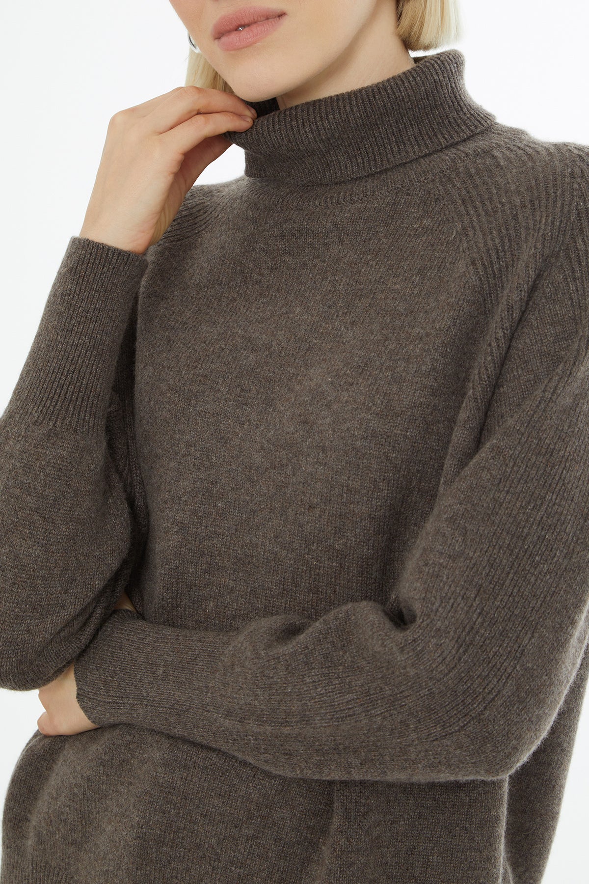 Boğazlı Uzun Kollu Kazak