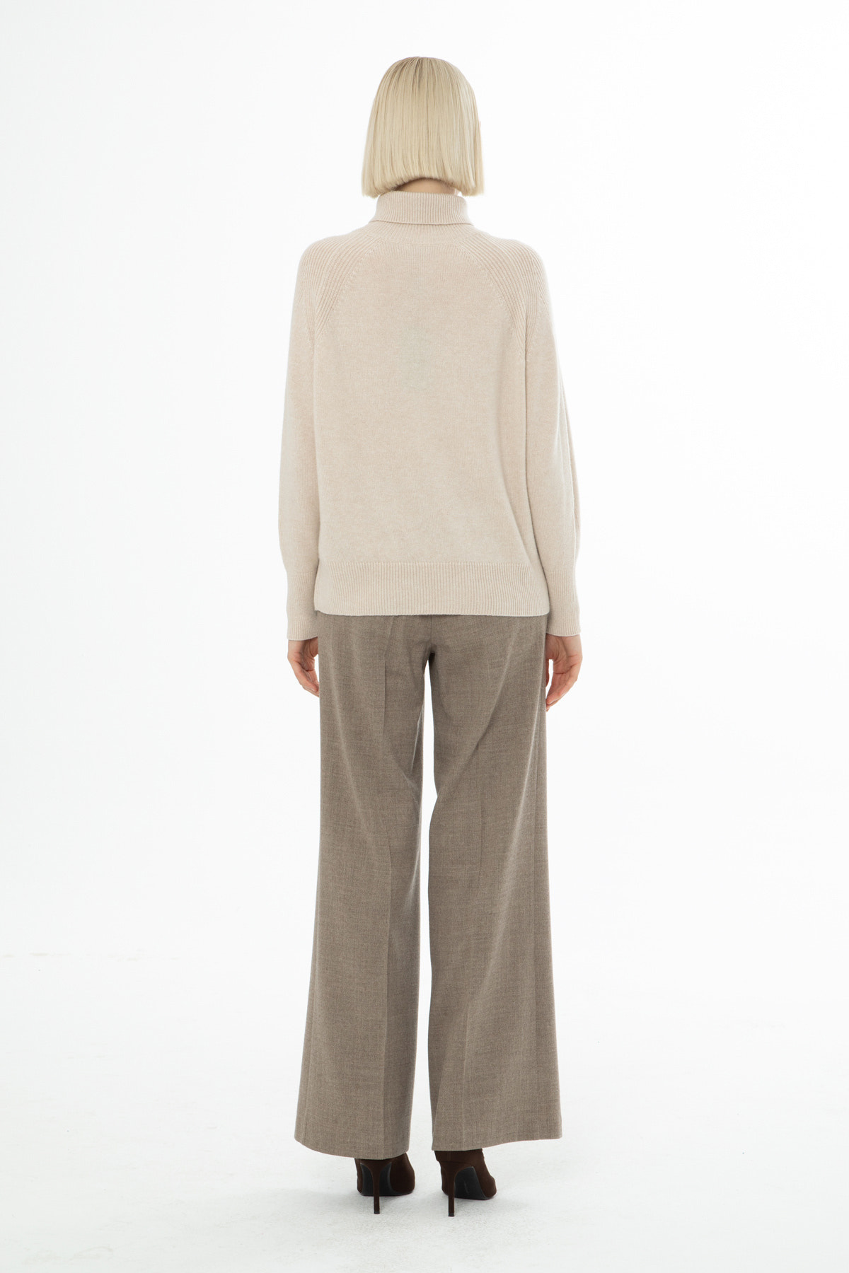 Boğazlı Uzun Kollu Kazak