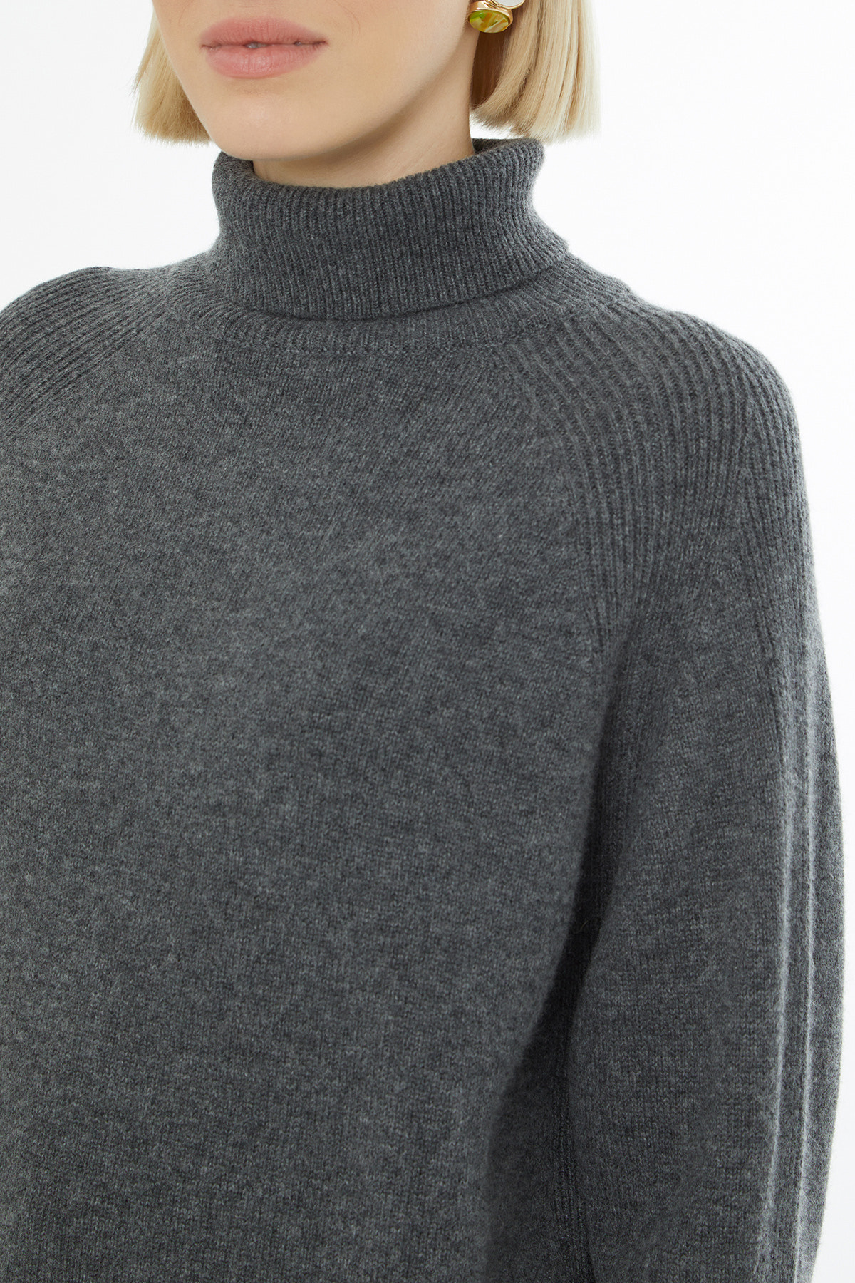 Boğazlı Uzun Kollu Kazak