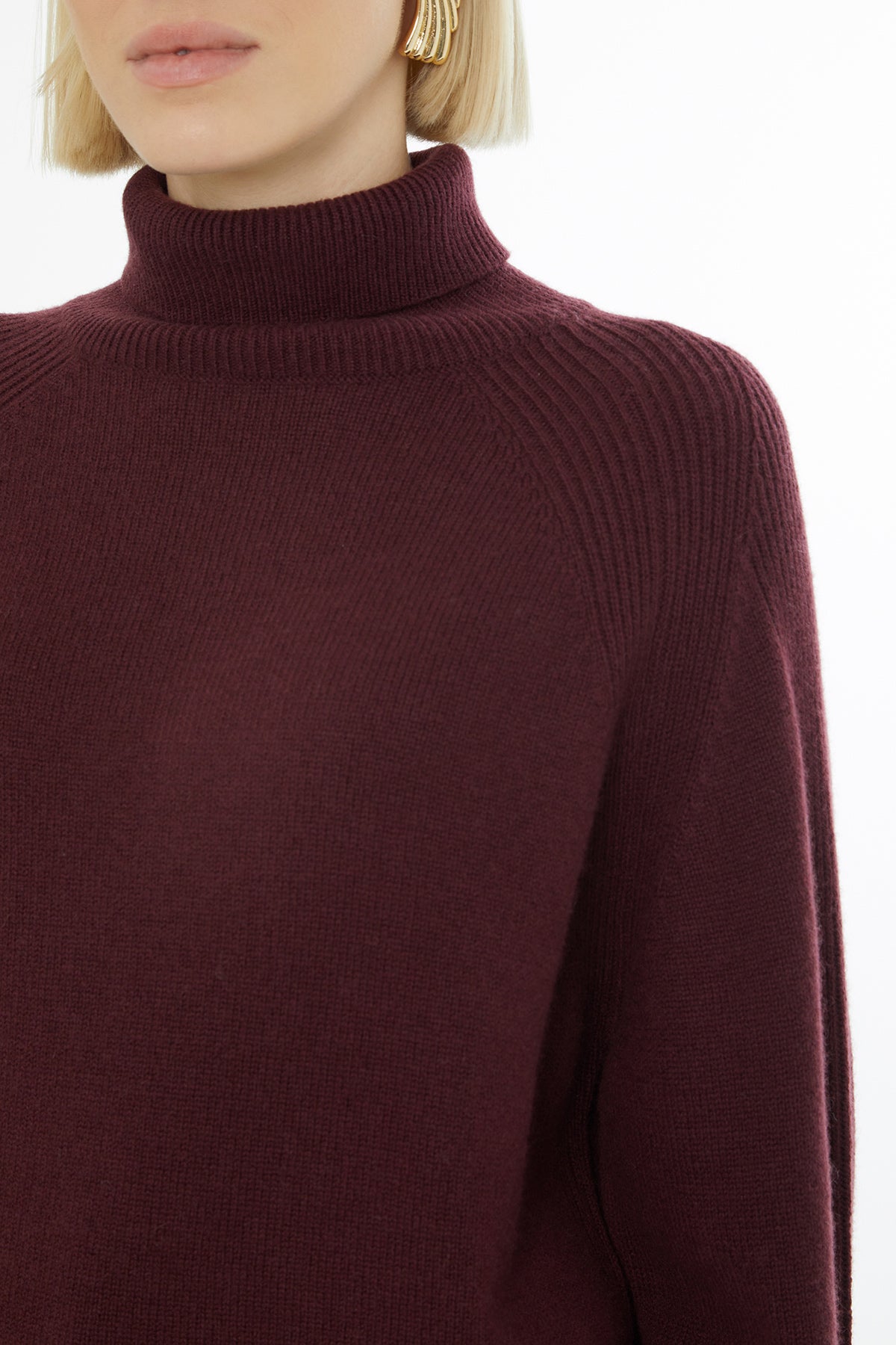 Boğazlı Uzun Kollu Kazak