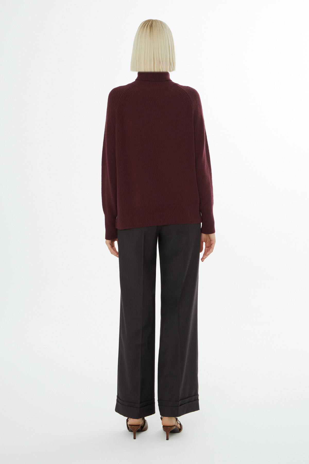 Boğazlı Uzun Kollu Kazak