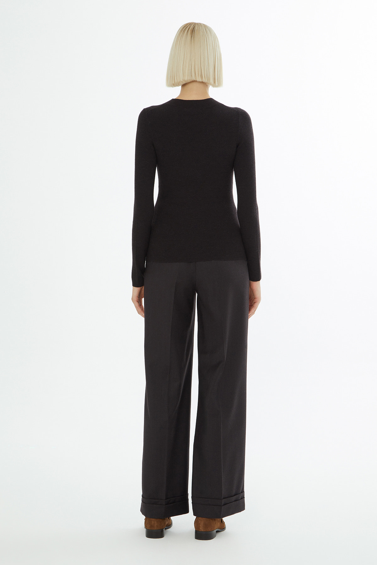 V Yaka Uzun Kollu Bluz