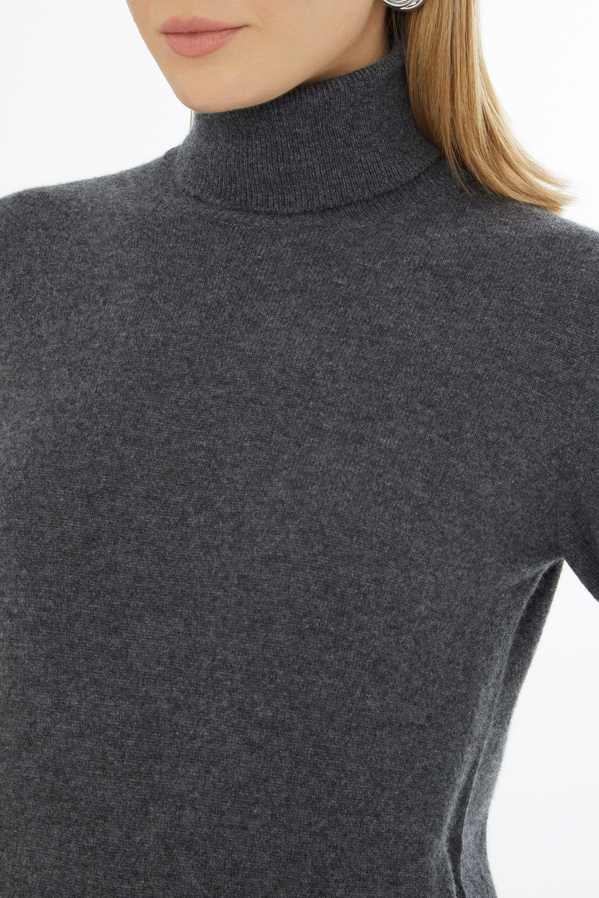 Boğazlı Triko Kazak