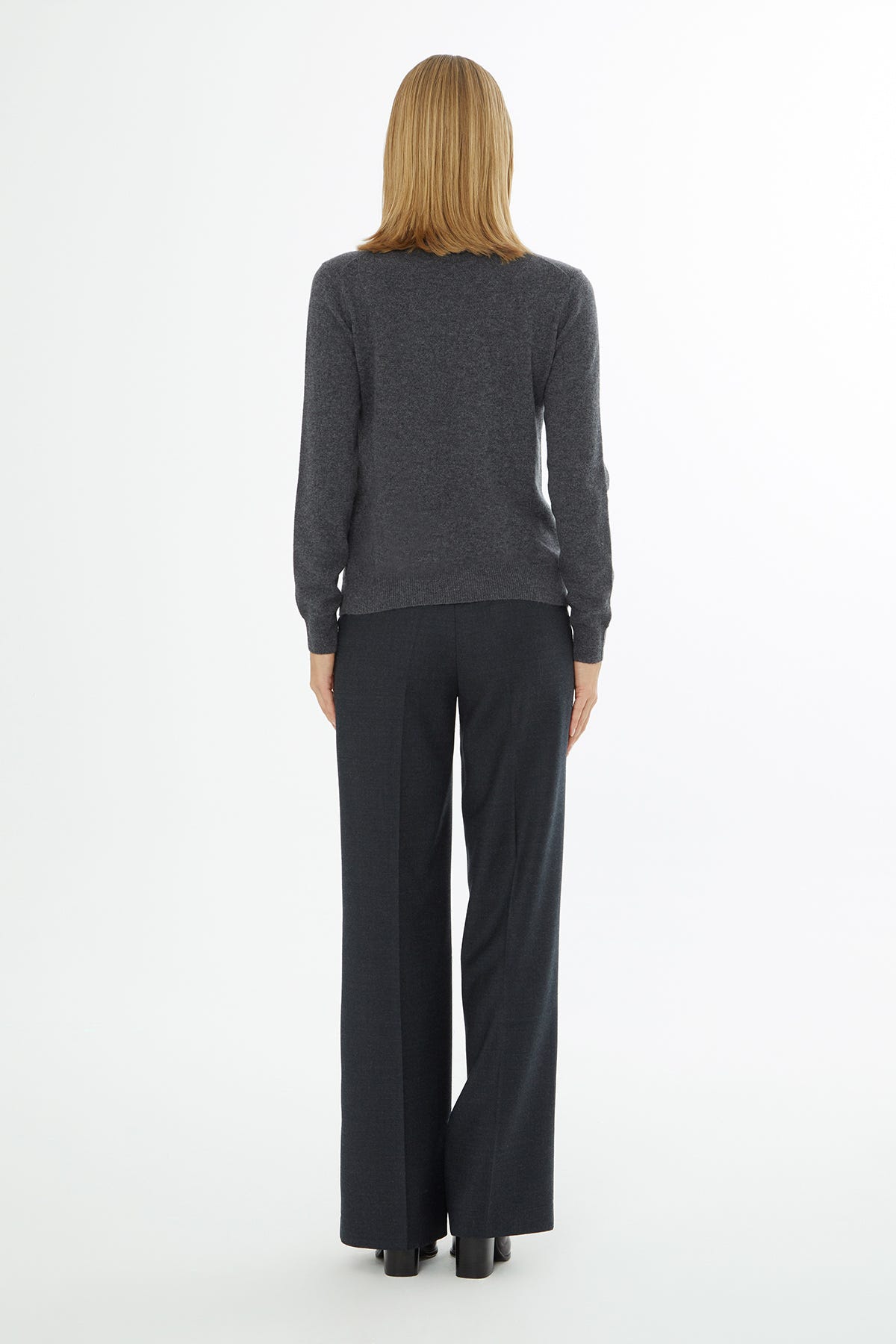 Boğazlı Triko Kazak