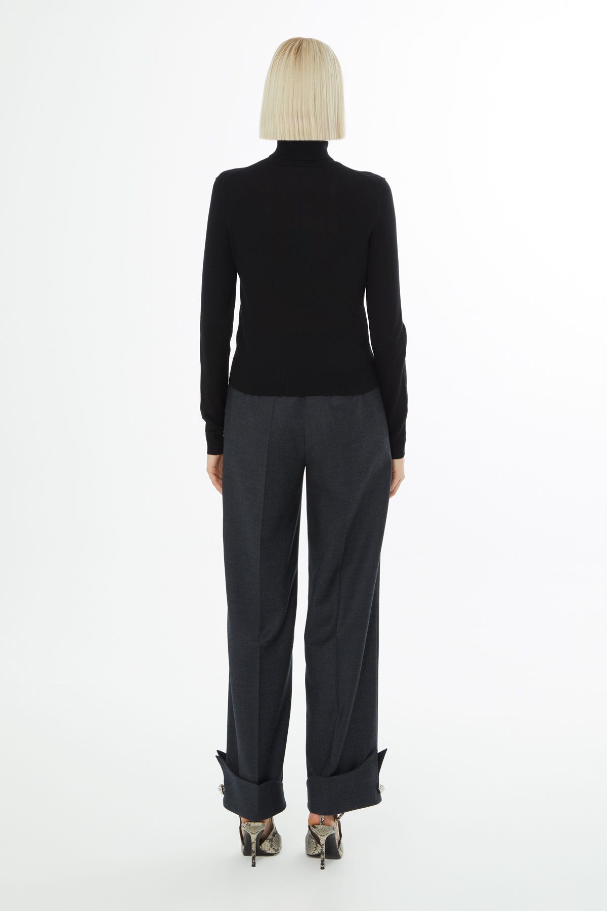 Boğazlı Triko Kazak