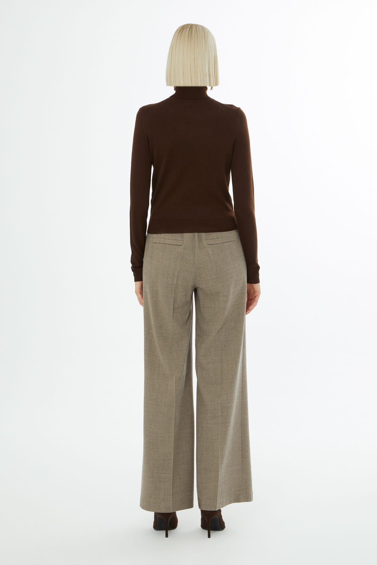 Boğazlı Triko Kazak