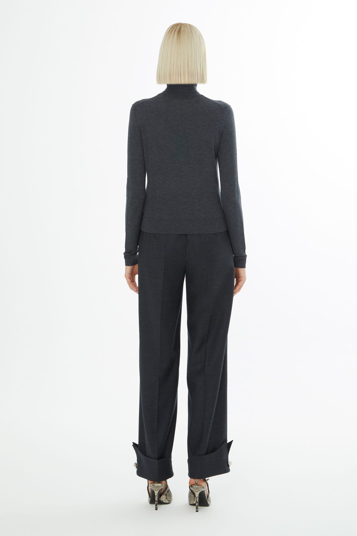 Boğazlı Triko Kazak