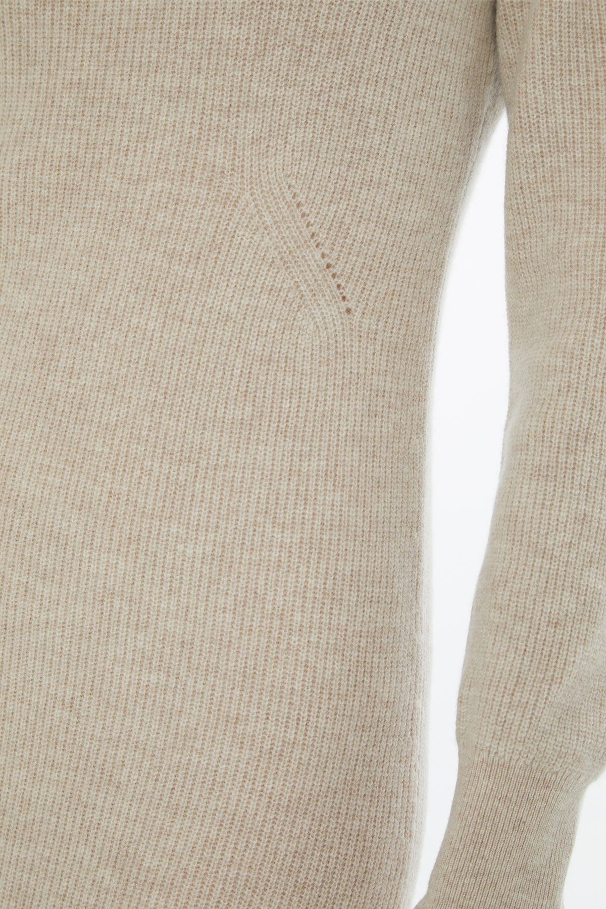 Yuvarlak Yaka Uzun Kol Midi Elbise