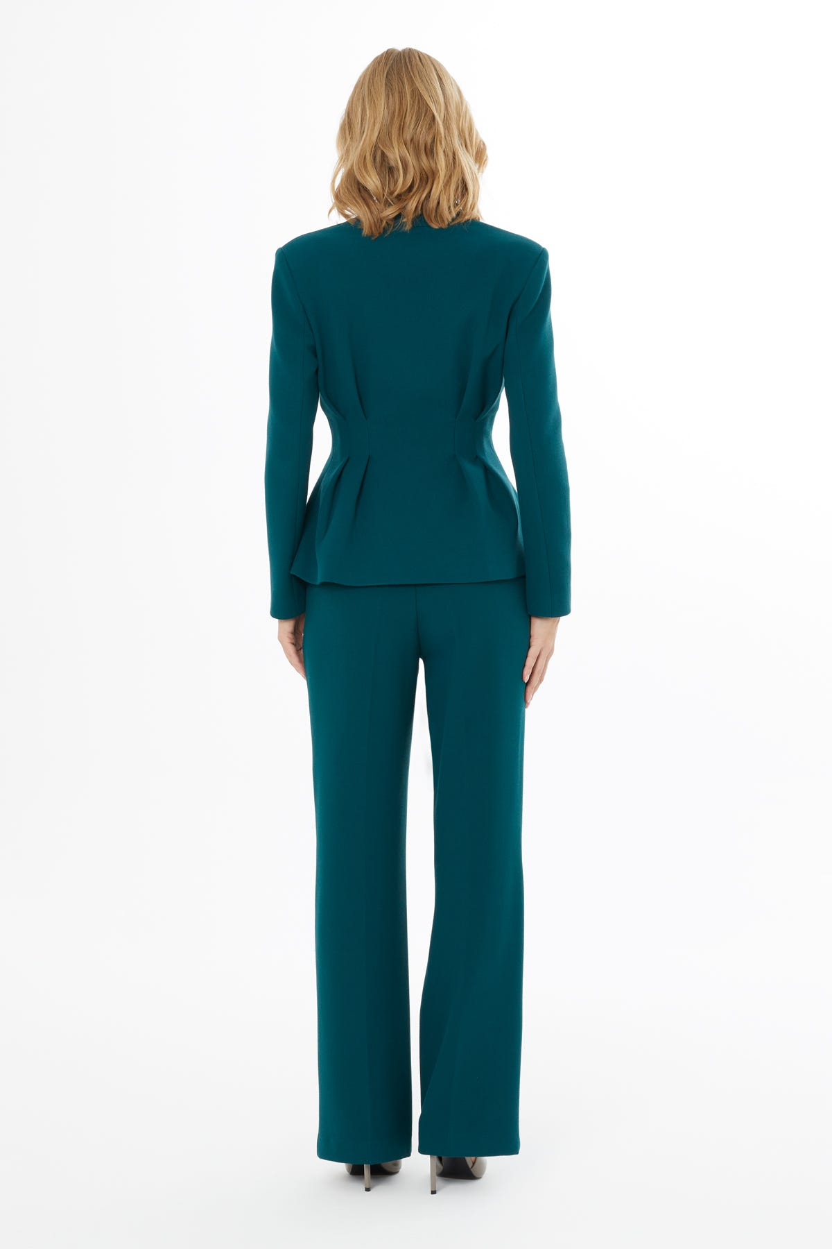 Mono Kapama Cepli Ceket Ve Havuç Pantolon