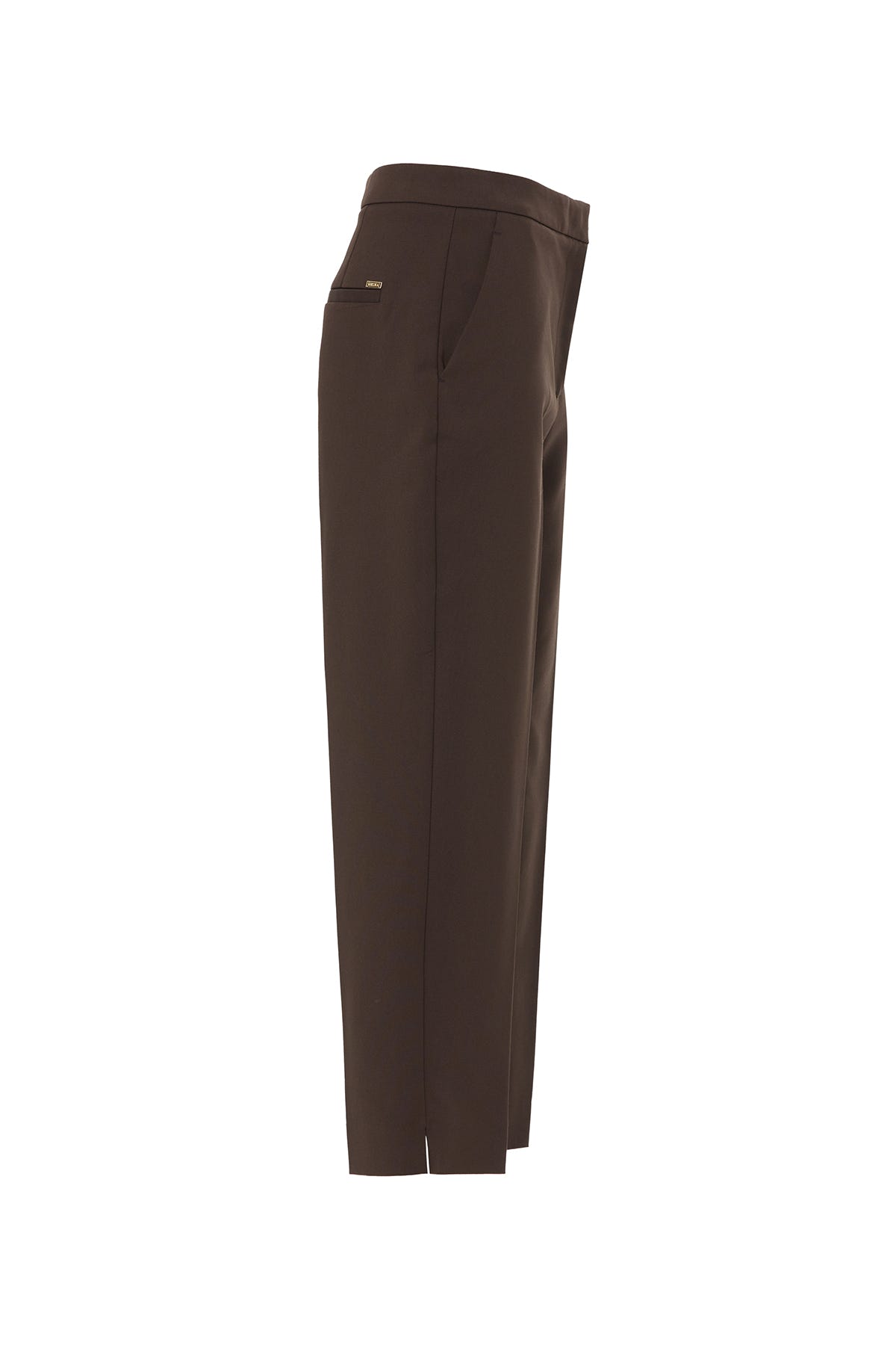 Fermuarlı Logolu Havuç Pantolon